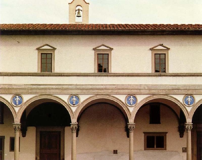 Filippo Brunelleschi Ospedale degli Innocenti France oil painting art